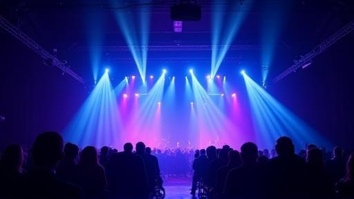Image from project: Professionally lit stage at a corporate event